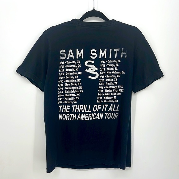 Sam Smith The Thrill Of It All Tour Shirt - Picture 3 of 3